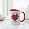 thumbnail image 4 of CafePress - Someone In Chicago Loves Me - 11 oz Ceramic Mug - Novelty Coffee Tea Cup, 4 of 4