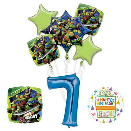 Teenage Mutant Ninja  Turtles  7th Birthday  Party  Supplies  