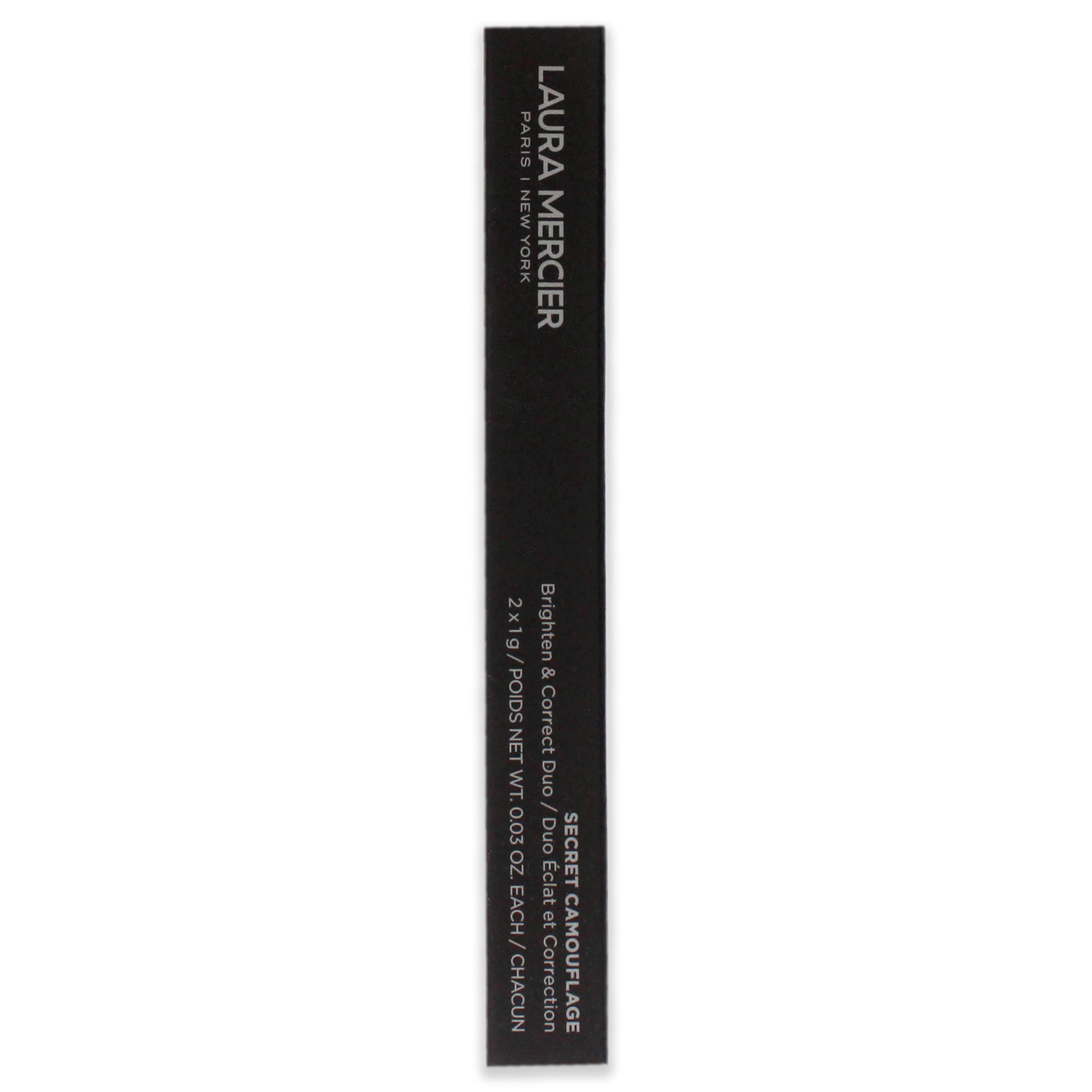 Laura Mercier Secret Camouflage Concealer Duo Stick - 1W Light with Warm Undertones, 2 x 0.3 oz Concealer