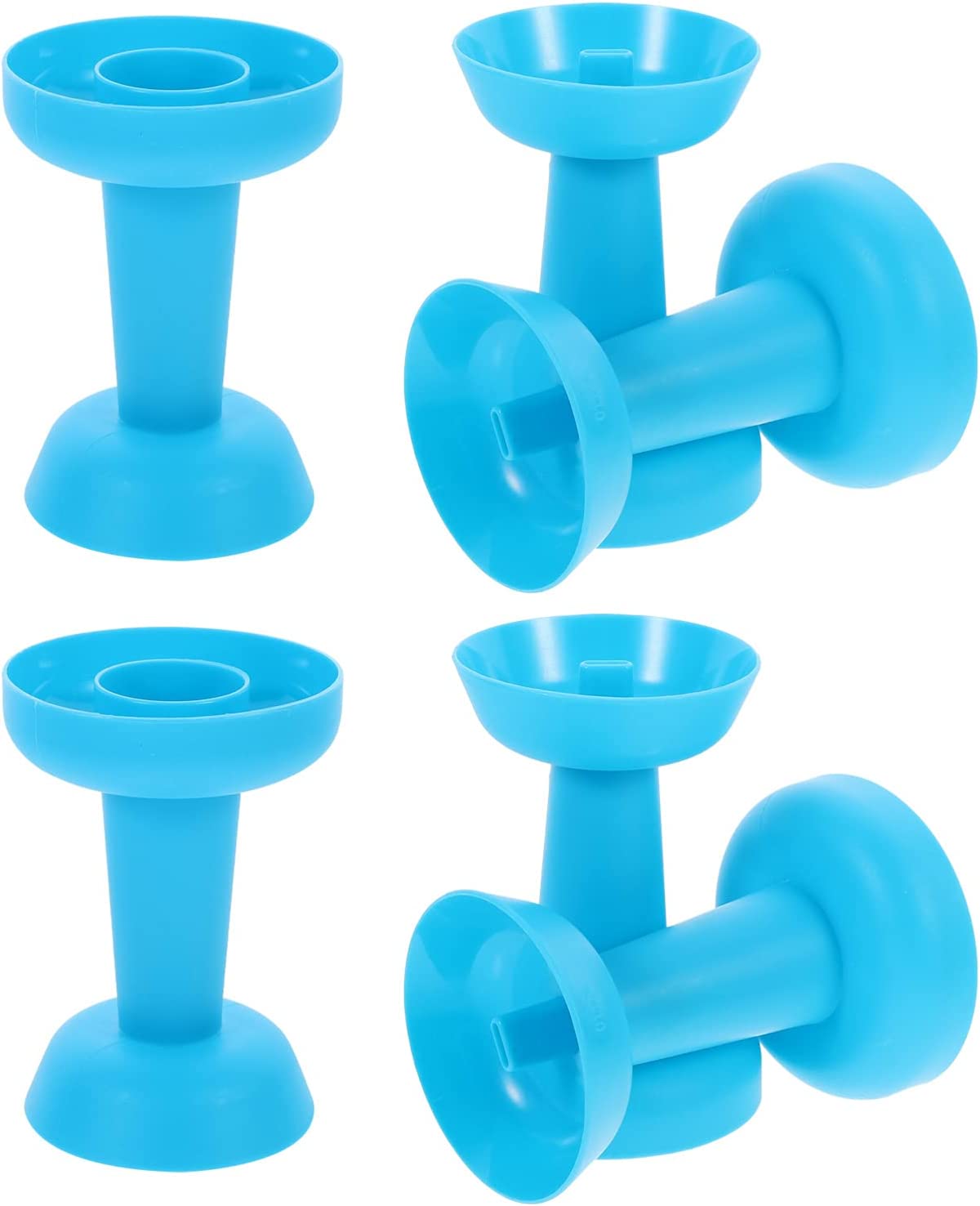 6pcs Ice Cream Cone Holder Plastic Drip Free Popsicle Holder Frozen