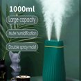 thumbnail image 4 of Inteprter Humidificador de aire, rociador de niebla portátil recargable por USB con difusor de aceite esencial ligero, fabricante de nebulizador, Humidificadores Blanco Inteprter HA059314-01B, 4 of 6