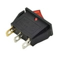 thumbnail image 2 of Three-position Rocker Switch 15A 250V 20A 125V RED ON-OFF-ON 3 Pin Joystick Switch Replacement Parts Power Tools Accessories, 2 of 12