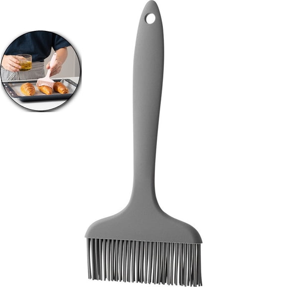 Silicone Basting Pastry Brush - Heat Resistant Cooking Brush Food Brush for Oil, Sauce, BBQ, Baking Outdoor Grill Dishwasher Safe