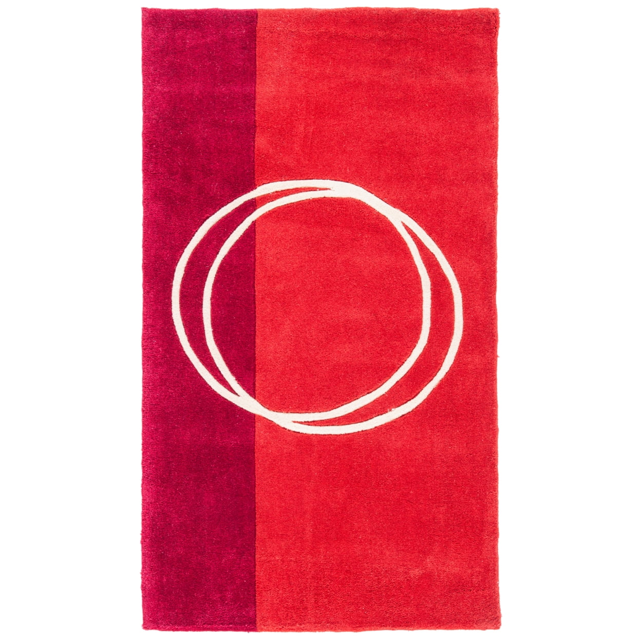 SAFAVIEH Rodeo Drive Malandra Geometric Wool Area Rug, Multi, 8' x 8' Square