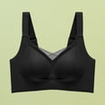 thumbnail image 2 of QASIEATN Bras for Women Fashion Wireless Supportive Full Coverage Bras Women's Brassieres, 2 of 4