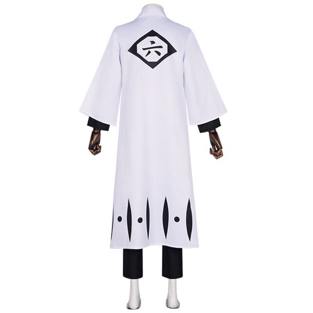 Disfraz de Cosplay de Anime, traje de Kimono de capitán Unisex, Aizen Sousuke Kuchiki Byakuya Die Pa Unohana, trajes de fiesta de Halloween