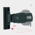 thumbnail image 4 of Mosiee 1 Pc Speaker Bracket Wall Ceiling Mount Sound Studio Speaker Stand Wall Mounted, 4 of 8