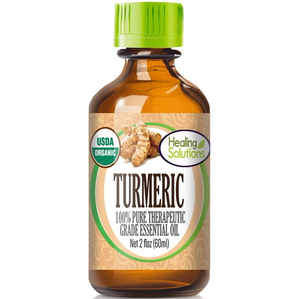 Organic Turmeric Essential Oil (100 Pure USDA Certified Organic) Best Therapeutic Grade