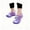 Light Purple, variant on Water Shoes for Kids Girls Boys Barefoot Shoes with Adjustable Laces Quick Drying Beach Sports Non Swimming Hiking Dark Gray 4.5-5Y