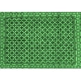 thumbnail image 1 of Ahgly Company Indoor Rectangle Southwestern Emerald Green Country Area Rugs, 5' x 8', 1 of 4