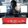 thumbnail image 1 of Module de Mémoire de Bureau, Rouge DDR4, 2666MHz, Alliage d'Aluminium, RAM de Jeu, Châssis d'Ordinateur Amélioré avec Performance Accrue, Refroidissement Rapide, Tension Standard 1.2V, 1 of 7