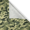 thumbnail image 4 of Ambesonne Camouflage Window Valance, Pale Clothing Motif, 54" X 18", Green Yellow, 4 of 5