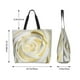 thumbnail image 5 of Fotbe White Rose Bolsa Tote Estética de Lona con Estampado para Mujer - Bolsa Reutilizable de Hombro Casual para Vacaciones, Compras, Trabajo y Gimnasio, 5 of 8