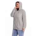 thumbnail image 6 of Cueply Plus Size Zip Up Hoodie for Women Lightweight Ribbed Knit Jacket Long Sleeve Sweatshirt with Pockets Casual Fall Winter Outerwear, 6 of 8