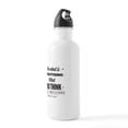 thumbnail image 3 of CafePress - Buddha Saying The Mind Is Everything ... Stainle - Stainless Steel Water Bottle, Sports Bottle, 1.0L, 3 of 5