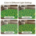 thumbnail image 7 of ODIKA 6'x9' Washable Area Rug Graphic Cartoon Funky Stacks Warning Text Bathroom Men for Dining Room, Under Table, Office Décor, Non-Slip Chair-Friendly, 7 of 7