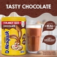 thumbnail image 2 of Nestle Nesquik Chocolate Flavor Powder Stir In Drink Mix Canister, 38 oz Canister, 83 Servings, 2 of 13