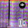 thumbnail image 1 of Yeacher Guirlande Lumineuse Alimentée par USB Rideau Éclairage Décoration pour Rendez-Vous Demande Réunion 8 Éclairages, 1 of 8