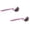 Purple*2, variant on 1 Pcs Stainless Steel Sponge Brush with Comfortable Handle, Dishwashing Brush with Long Handle, Great for Pots, Pans, Stove, Cast Iron, Gas/Charcoal/and Electric Grills 20cm