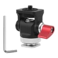 thumbnail image 3 of Hot Flash Shoe Mount Adapter 1/4"Screw Mount Stand 360 Swivel for Tripod, 3 of 6