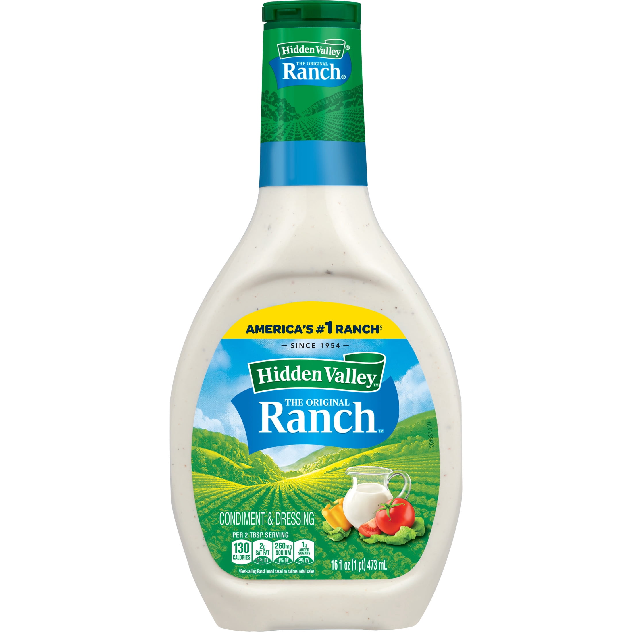(3 pack) Hidden Valley Original Ranch Dressing, 16 fl. oz.