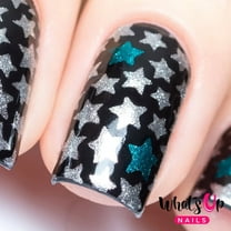 Whats Up Nails - Stars Vinyl Stencils Nail Art Design