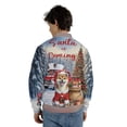 thumbnail image 5 of Santa is Coming Shiba Inu Merry Christmas Xmas Noel Truck Tree All Over Print 3D Baseball Jacket Shibas Dog Lovers Gifts Idea Bomber Jacket Softball - 02023, 5 of 6