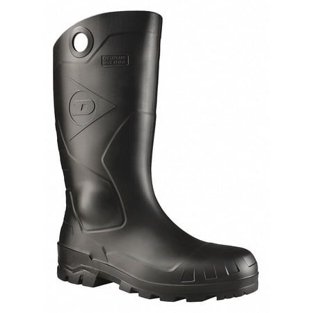 Dunlop Rubber Boot,Unisex,11,Knee,Black,PR 86776