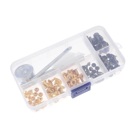 MLINS  Handbag Rivet Tool Set Leather Belt Screw Leathercraft Fittings