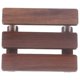 thumbnail image 3 of Worgeous Wooden Doll House Furniture 3 Tier Display Rack Miniature Wooden Storage Rack Model, 3 of 5