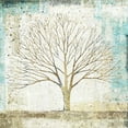 thumbnail image 2 of Tillmon, Avery 26x26 White Modern Wood Framed Museum Art Print Titled - Solitary Tree Collage, 2 of 4