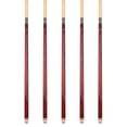 thumbnail image 2 of ASKA L3 Red 58" Pool Cue Sticks Set - 5 Pack, 13mm Tip, Hard Rock Maple Shaft, Wrapless, 2 of 6