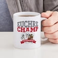 thumbnail image 6 of CafePress - Euchre Champ Mugs - 11 oz Ceramic Mug - Novelty Coffee Tea Cup, 6 of 6