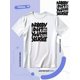 thumbnail image 1 of Camiseta de manga corta con cuello redondo y estampado de letras para hombre, sencilla y moderna, cómoda y transpirable, ideal para el tiempo libre en vacaciones de primavera y verano., 1 of 6
