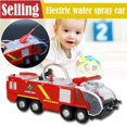 thumbnail image 2 of Electric Universal Water Spray Fire Truck for Children - Simulation Music Lighting, 2 of 9