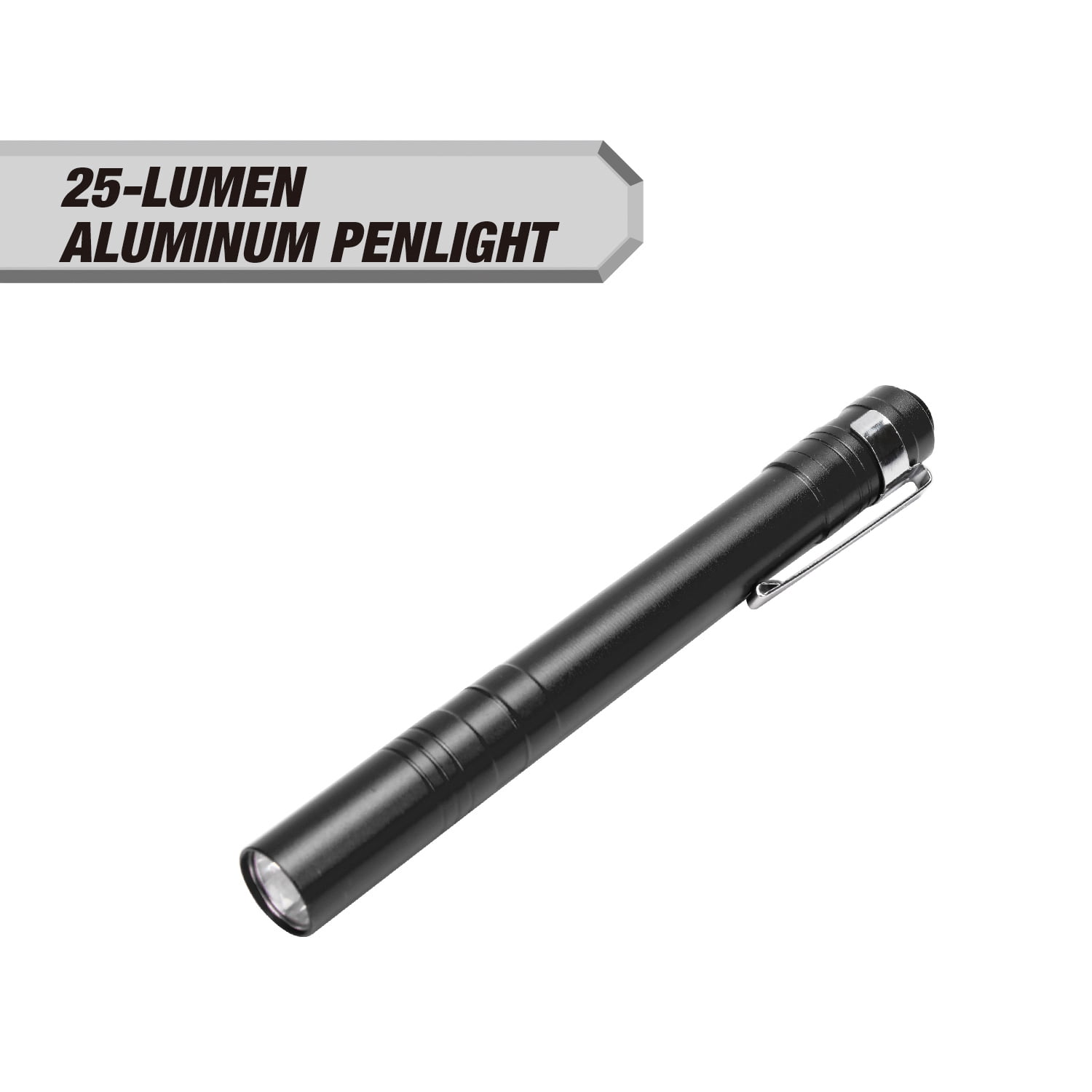 鉛筆画「Light in the dark」　B5大サイズ Hyper Tough Aluminum Pen Flashlight with Clip LED Black or Red 25