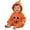 7-Orange, variant on JAJAHO Toddler Baby Boy Girl Clothes Halloween Jumpsuits Hooded Fuzzy Pumpkin Romper 3M-3Y