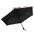 thumbnail image 5 of Trees Leaf Compact Sun Umbrella Windproof Travel Umbrellas for Rain Strong Portable UV Protection, 5 of 8