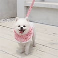 thumbnail image 4 of Printed Pet Clothes Leash Set Training Working Running Lace Neck Vest Harness Wild Halter Clothing Party M, 4 of 9