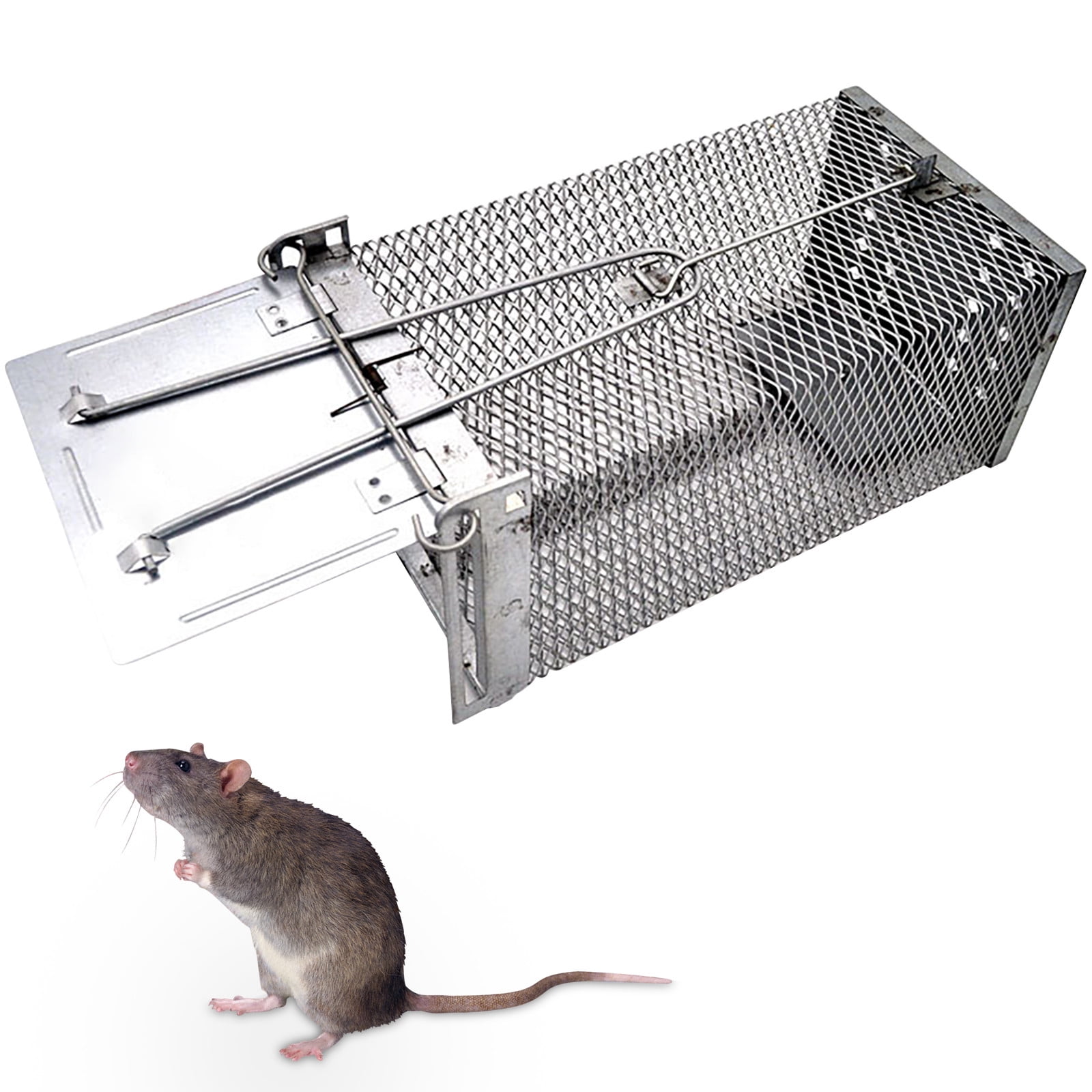 Box Trap for Mice-LIFE FISHING 12 x 5 x 5 cm 70443 
