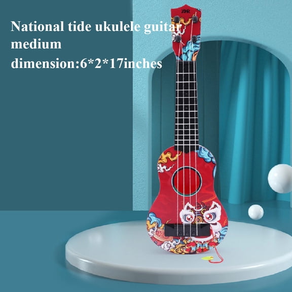 KYAIGUO Baby Guitar Toys Kids Musical Instrument Toys Toddler Early Learning Ukulele Guitar Toys for Boys Girls Age 3