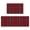 Burgundy Red, variant on Red Black Buffalo Plaid Snowflake Kitchen Rugs Set of 2, Anti Slip Christmas Holiday Runner Mat for Kitchen Floor