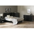 thumbnail image 3 of Commode 5 tiroirs pour Adulte, fini Noir solide, collection Step One de Meubles South Shore, 3 of 12