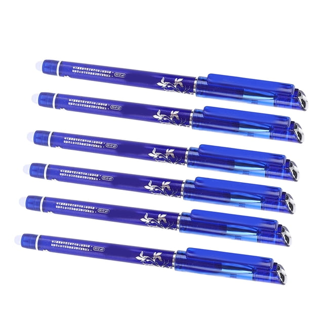 Bolígrafos Borrables, Bolígrafo De Tinta Borrable Azul Cristalino Cómodo Para Dibujar En La Escuela