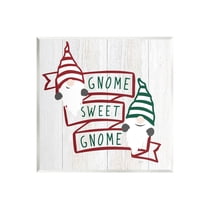 Stupell Industries Sweet Gnome Banner Phrase Graphic Art Unframed Art Print Wall Art, Design by Natalie Carpentieri