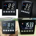 thumbnail image 6 of Dream Lifestyle Weather Station Wireless Indoor Outdoor Thermometer,Color Display Digital Weather Thermometer with Alarm Clock,Temperature Humidity Monitor with Adjustable Backlight, 6 of 8