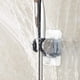 thumbnail image 2 of Soporte universal para cabezal de ducha, diseño que ahorra espacio para una fácil instalación en paredes lisas sin perforar (plástico ABS de grado de ingeniería cromado, 100 % acero inoxidable), 2 of 5