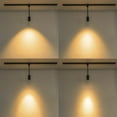 thumbnail image 2 of KAYYELAMP 3-Pack 7W Adjusted Angle & Light Beam Range 10-60° Remote Stepless Dimming H-Type Track Light with Flexible Hose Aluminum Spotlight Vintage Design for Stage Home Gallery, 2 of 7