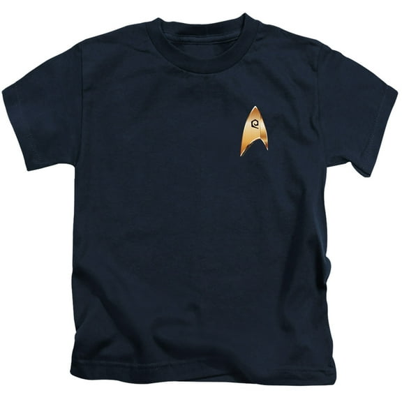 Star Trek Discovery Operations Badge Youth 18/1 T-Shirt Navy