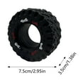 thumbnail image 3 of Pet Toys Squeaky Tire Durable Chew Toy For Interactive Play Designed For Puppies, 3 of 6